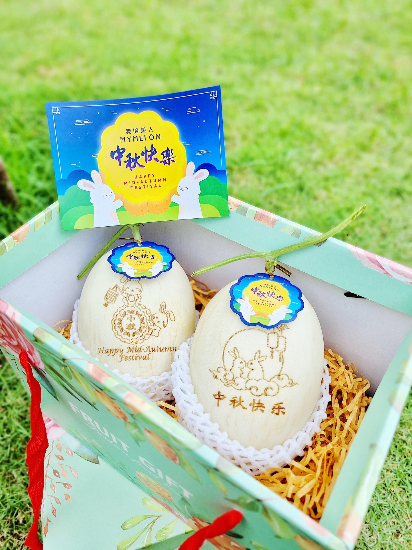 Double Moon Box E (2 Snow White Melons๐ค๐ค)