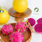 1 Golden Melon & 1kg Organic Dragon Fruits (No Packaging)